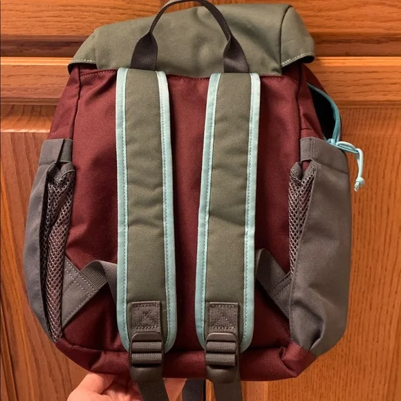 United by Green Maroon with teal accent Backpack - Picture 3 of 6